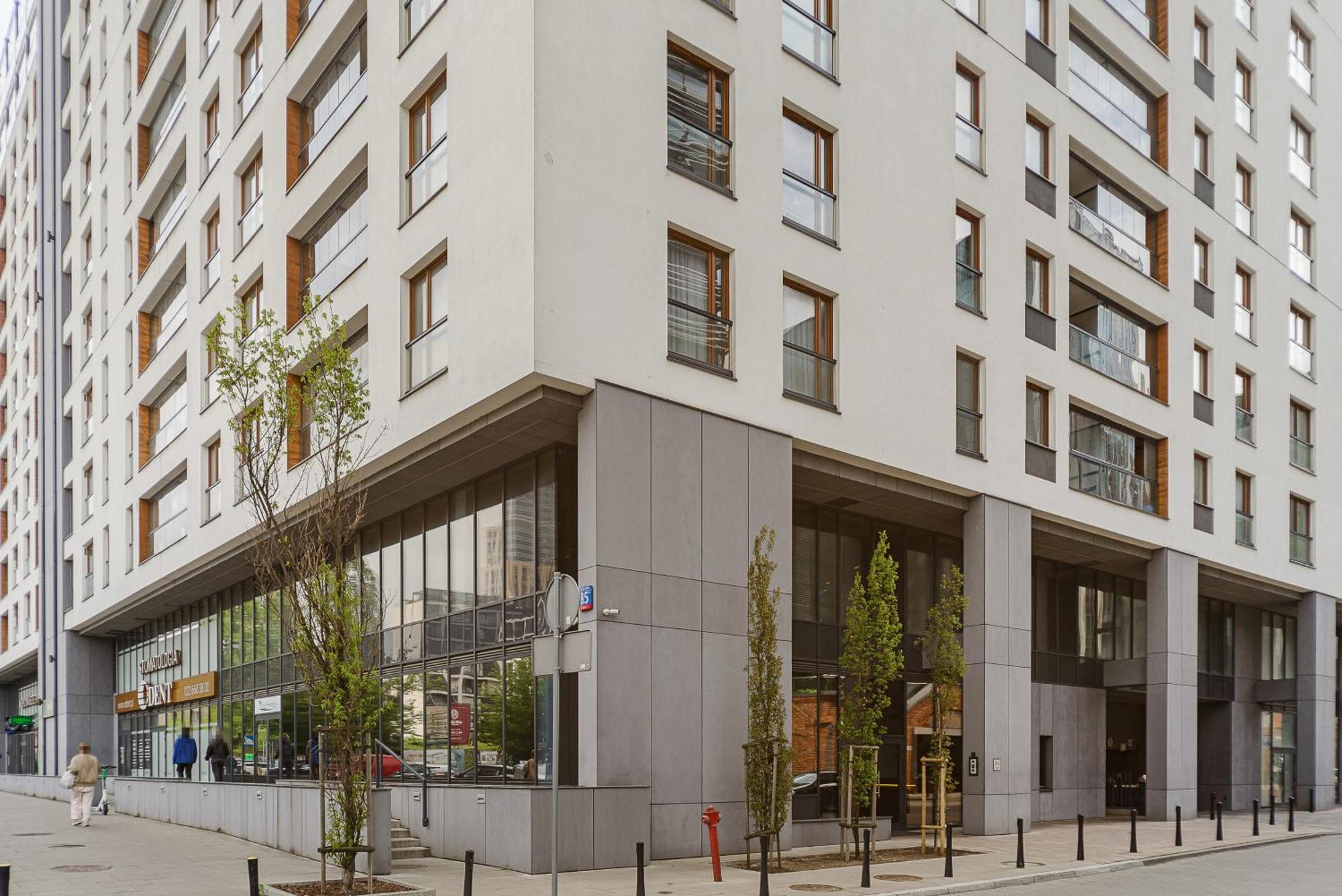 Cozy On Grzybowska Street With Parking Apartament Warszawa